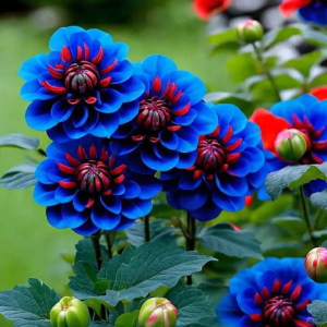 Георгин Аквамарин купить по цене от 318р. в интернет-магазине «Посадика» с доставкой почтой в в Буинске и по всей России – [изображение №1].