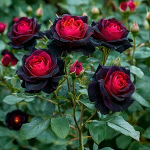 Роза Тень Феникса купить по цене от 402р. в интернет-магазине «Посадика» с доставкой почтой в в Буинске и по всей России – [изображение №1].